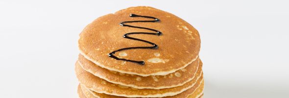 Pancakes pur beurre chez Dessaint Traiteur